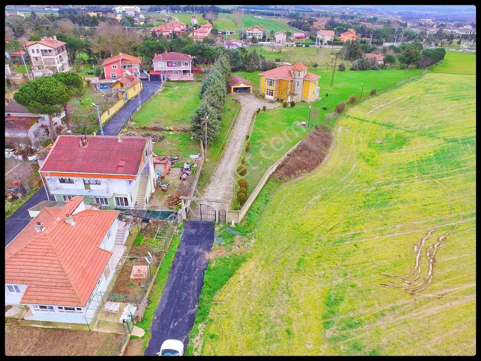 Çatalca Kabakça'Da Köye Çok Yakın 496 M2 Satılık Arsa