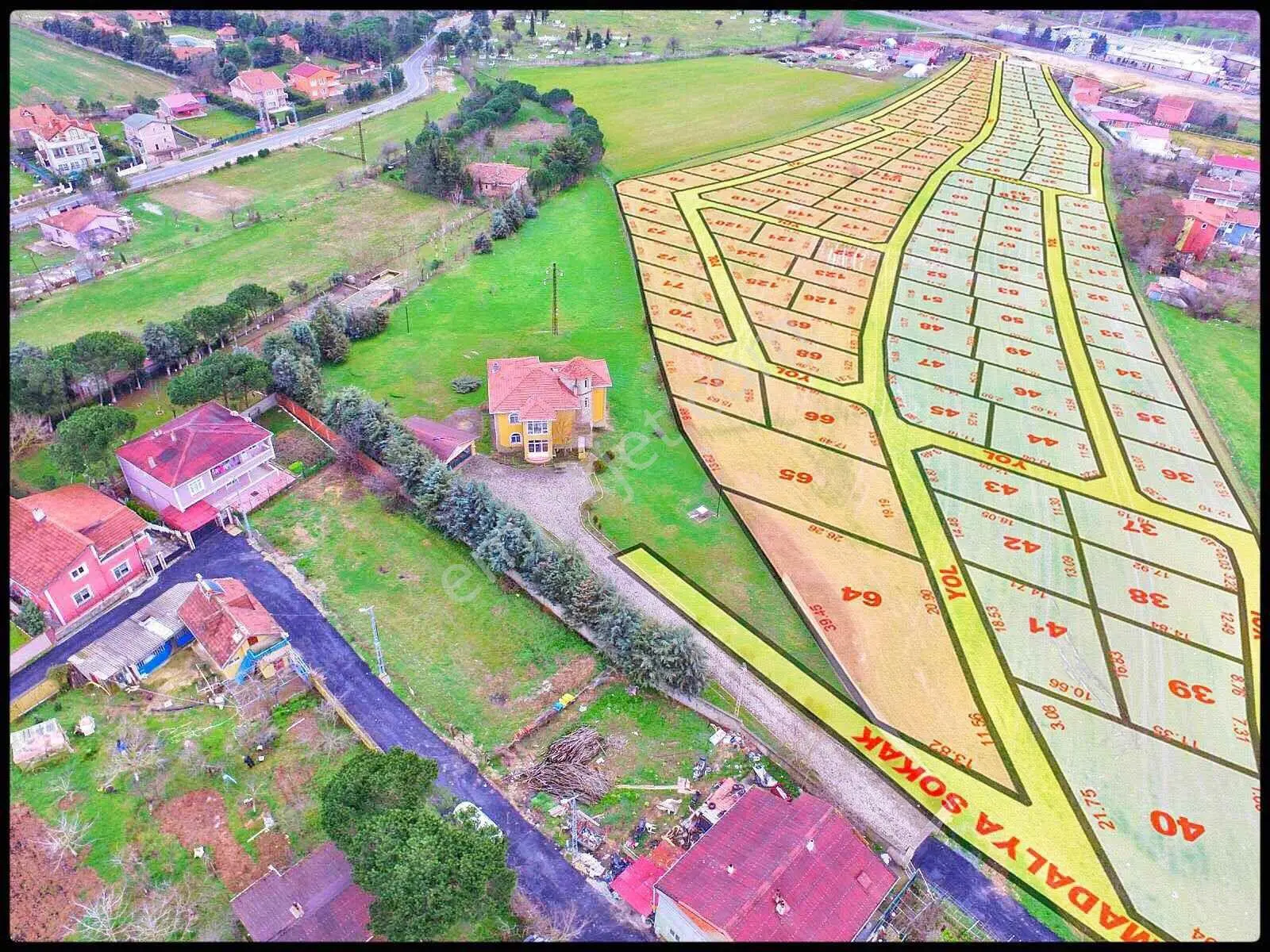 Çatalca Kabakça'da Köye Çok Yakın 496 M2 Satılık Arsa — fotoğraf 5