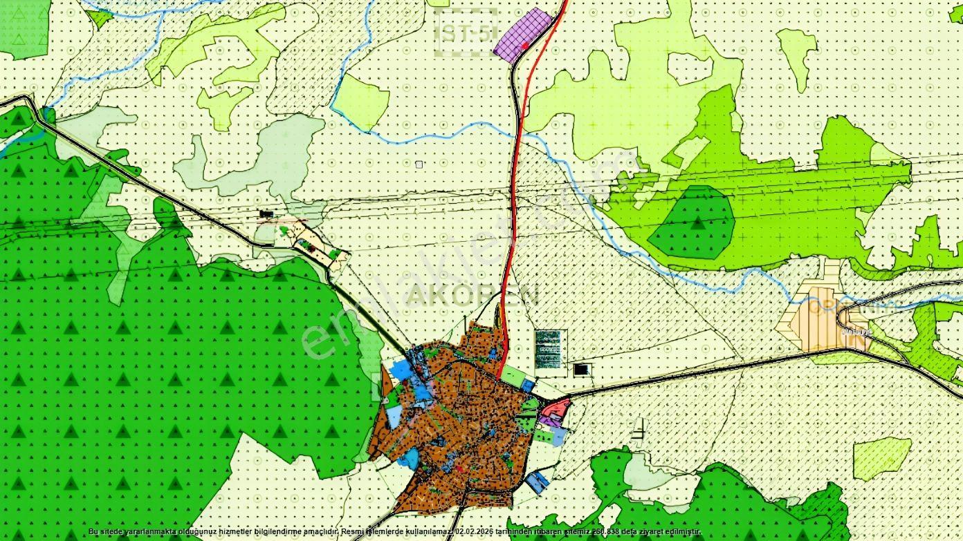 Konya Akören Yolu Üzerinde!!! Yola Cephe 1.785 M² Satılık Tarla — fotoğraf 7