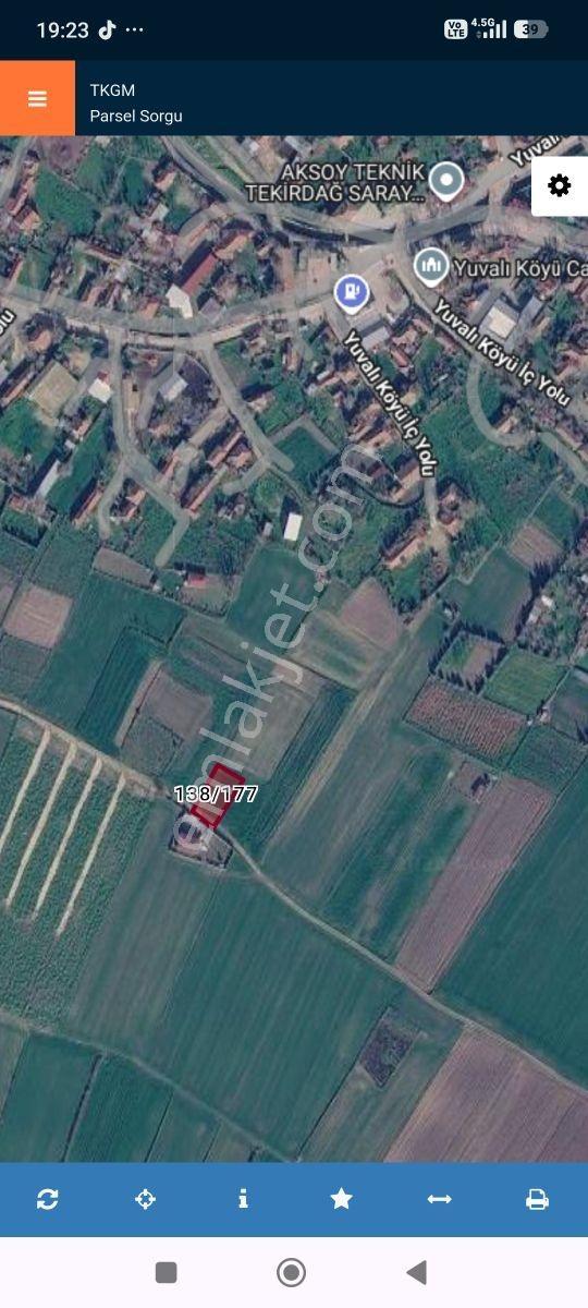 Tekirdağ Saray Yuvalı'Da Satılık İmalı Arsa