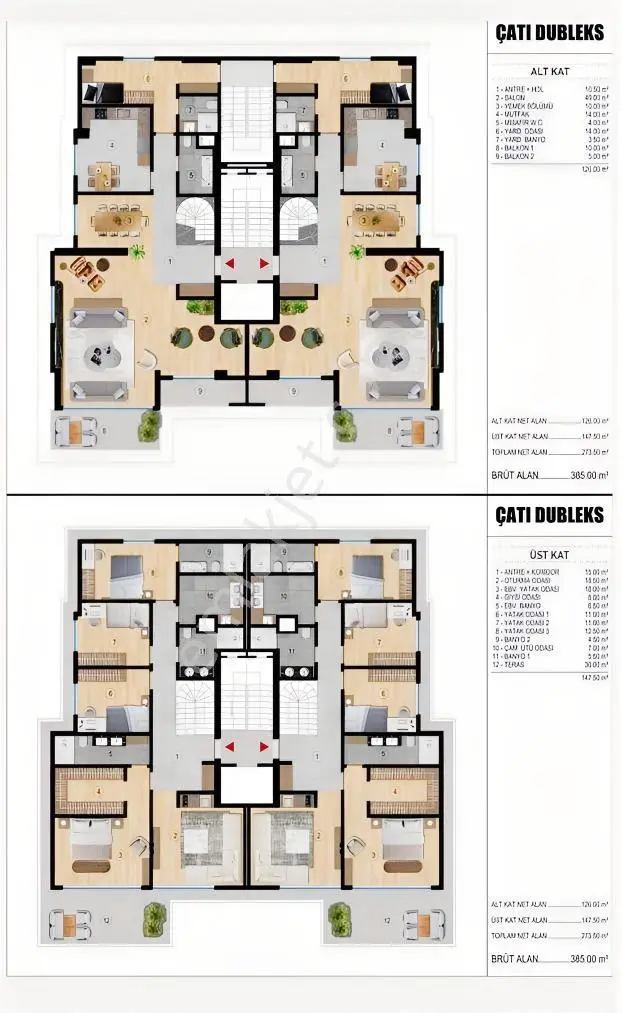 Çekmeköy Saban Orman Evleri Lüks Satılık 5+2 Üst Dubleks Daire — fotoğraf 6