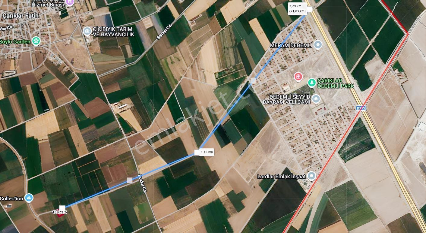 Konya Karaman Yolu Yakınında 3.447 M² Satılık Tarla — fotoğraf 4