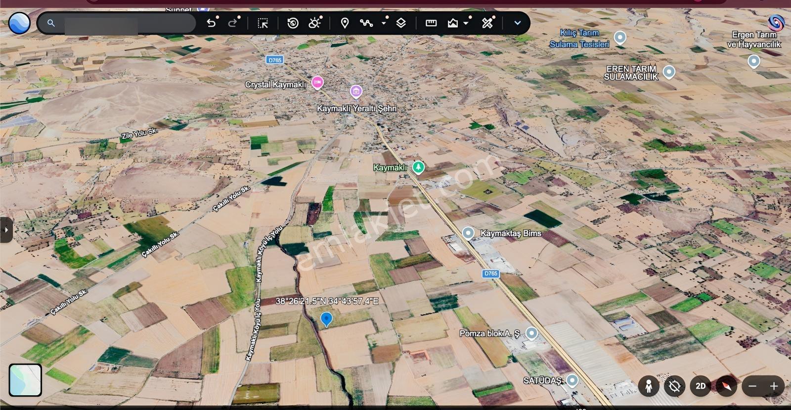 Nevşehir Merkez Kaymaklı 12.100 M2 Tek Tapu Değerli Mülk — fotoğraf 4