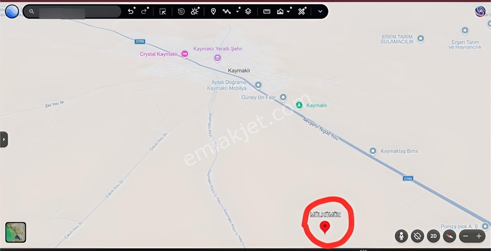Nevşehir Merkez Kaymaklı 12.100 M2 Tek Tapu Değerli Mülk — fotoğraf 8