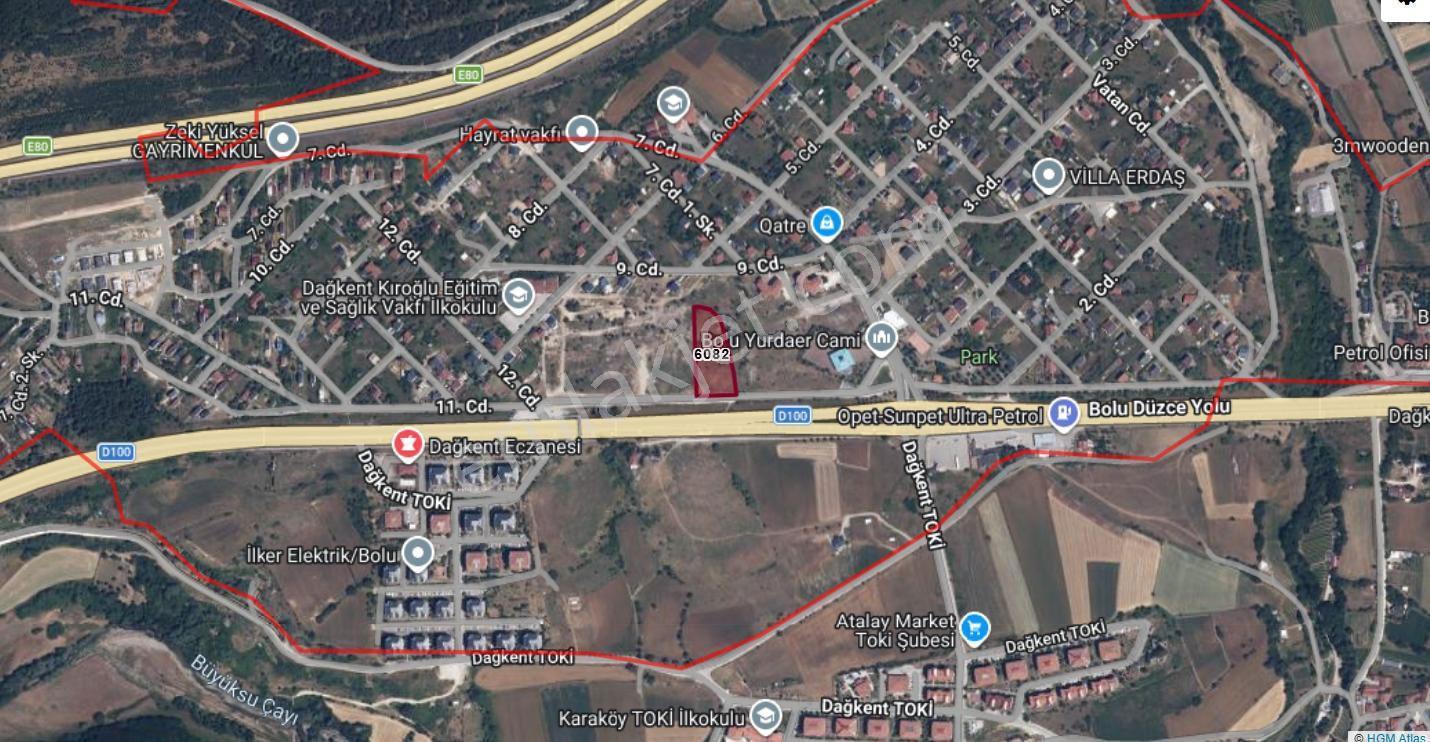 Bolu Paşaköy'de D-100 Üzerinde 4.866 M² Otel İmarlı Arsa | E:3.00 | 45 M — fotoğraf 8