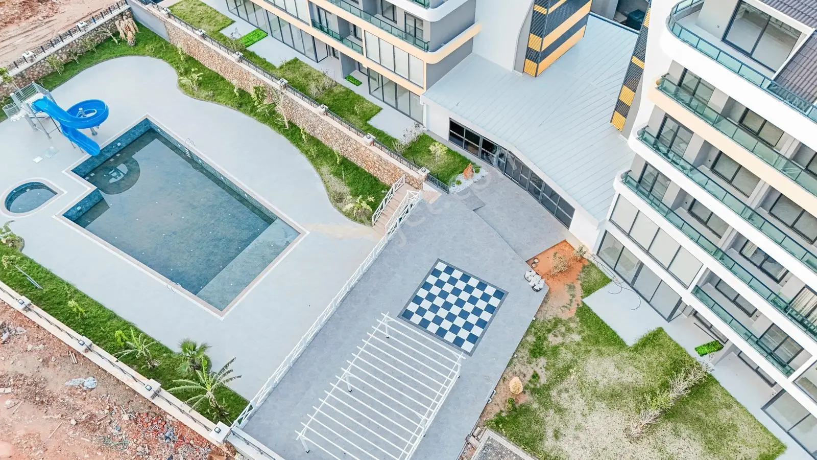 Alanya Oba 1+1 55m2 Full Aktiviteli Lüks Satılık Daire ! — fotoğraf 6
