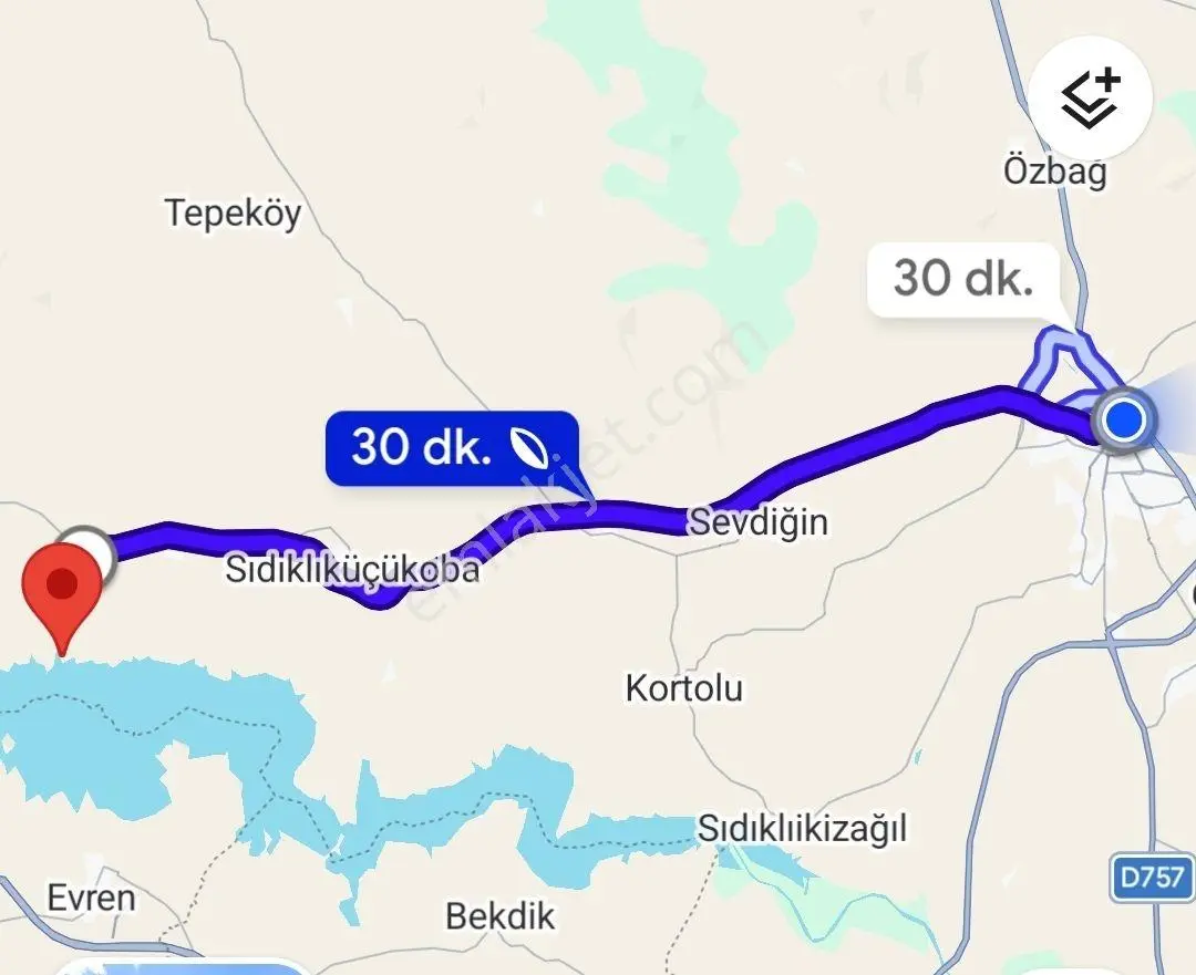 Merkeze 30 Dakika Mesafede Irmak Ve Hazine Arazisine Sınır Tarla — fotoğraf 5