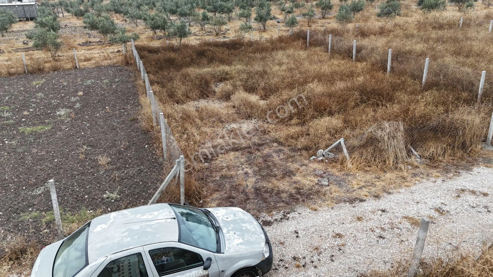 İzmir Menderes Tekelide 250m2 Hisse Tapu Manzaralı Bahçe — fotoğraf 6