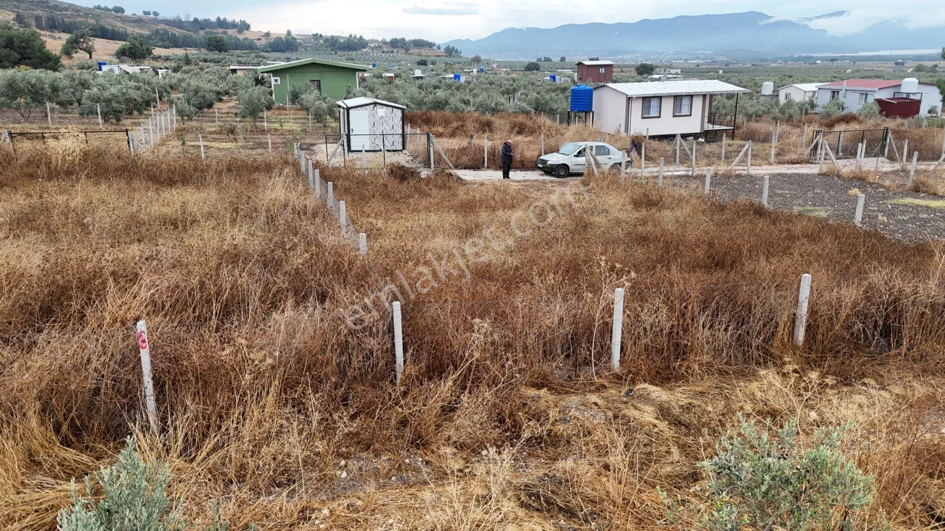 İzmir Menderes Tekelide 250m2 Hisse Tapu Manzaralı Bahçe — fotoğraf 13