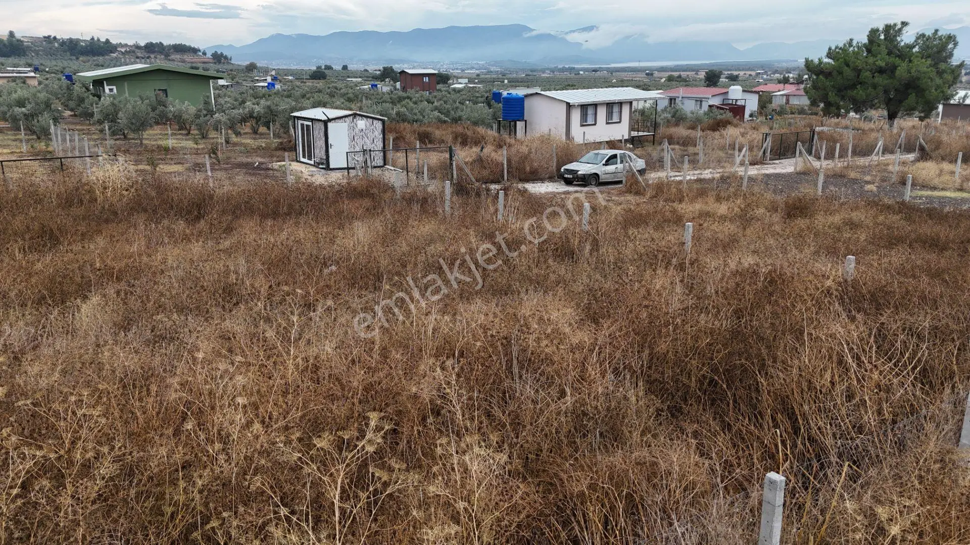 İzmir Menderes Tekelide 250m2 Hisse Tapu Manzaralı Bahçe — fotoğraf 15