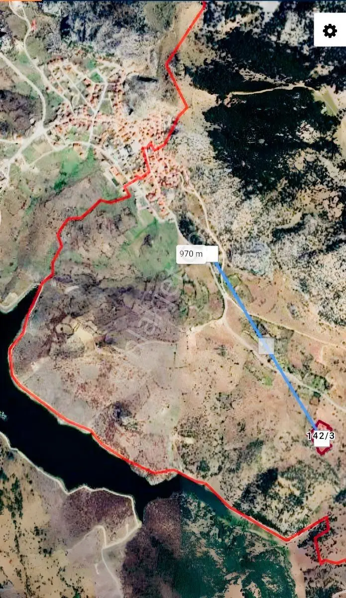 Derebucak Gencekte 8.550 M2 Tek Tapu Tarla