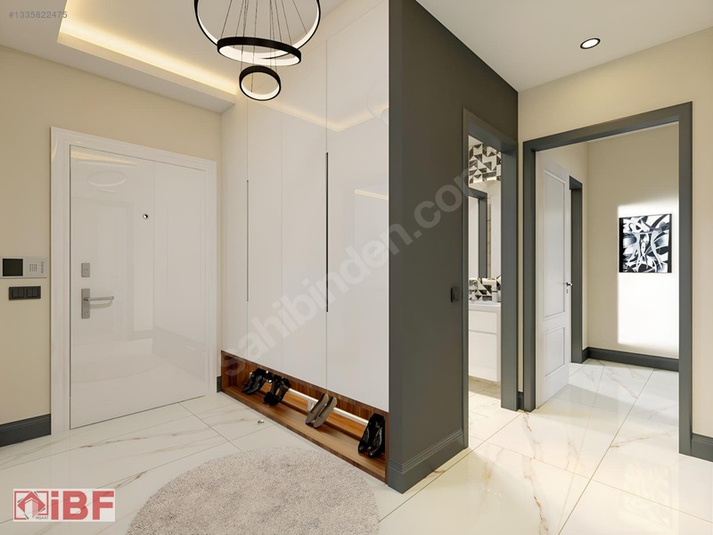 İbf | Büyük Balkonlu + Çift Banyo + Lw Wc + 160 M² 3+1 Daire — fotoğraf 7