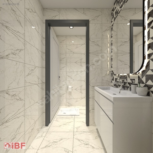 İbf | Büyük Balkonlu + Çift Banyo + Lw Wc + 160 M² 3+1 Daire — fotoğraf 15