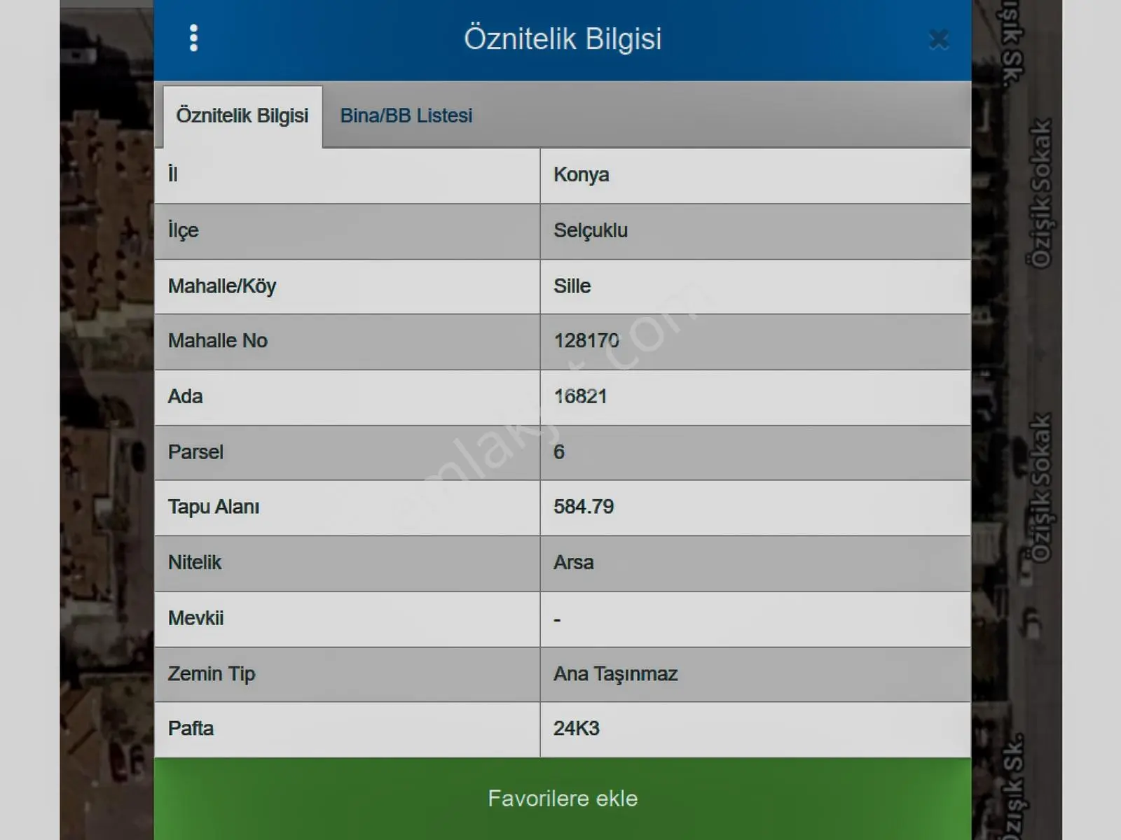 Selçuklu Buhara'da 585m2 Villa Projelik Satılık Arsa Fırsatı — fotoğraf 26