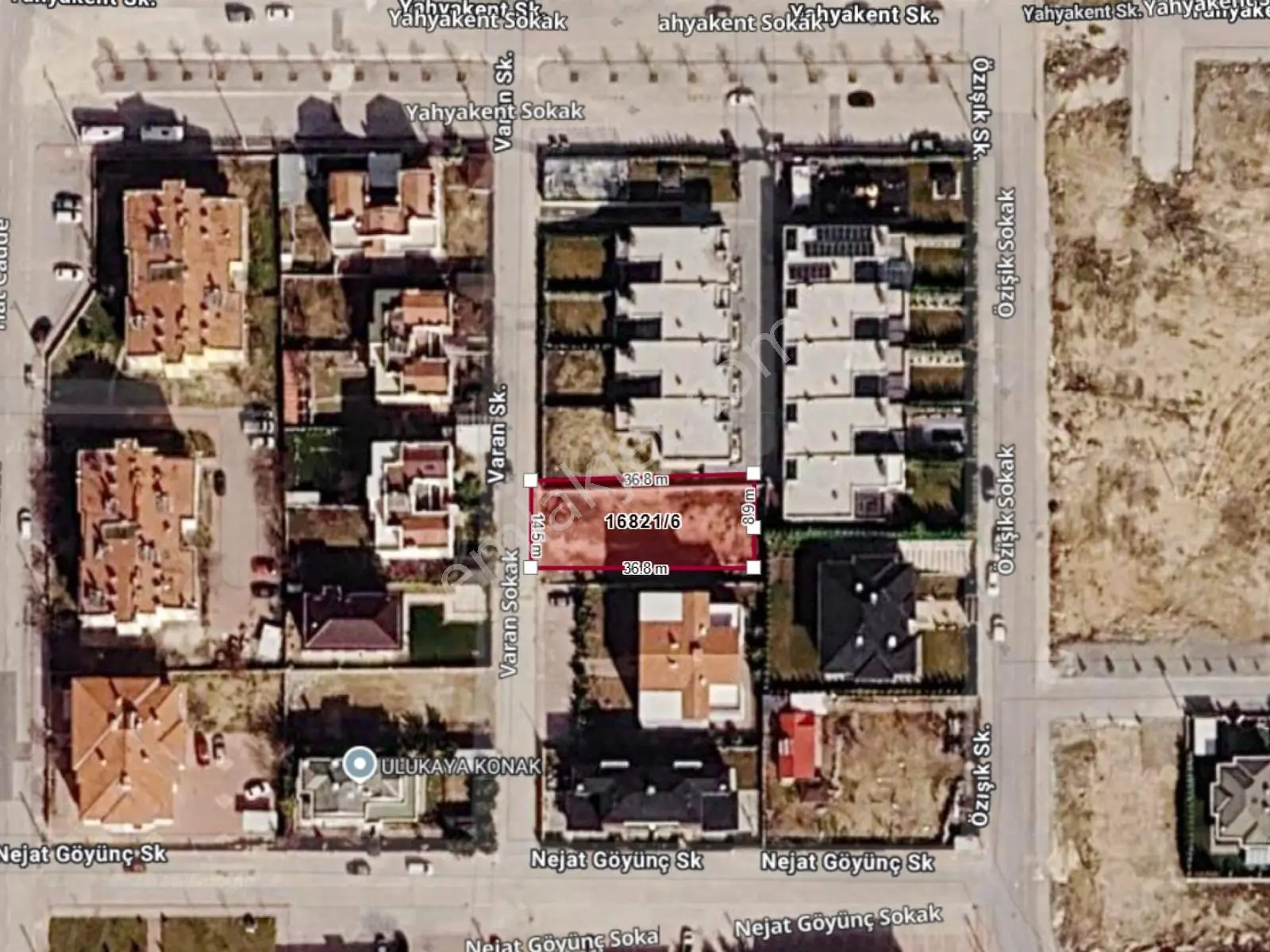 Selçuklu Buhara'da 585m2 Villa Projelik Satılık Arsa Fırsatı — fotoğraf 29
