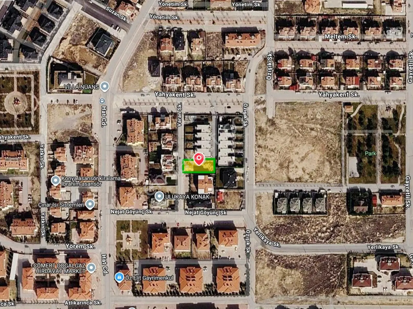 Selçuklu Buhara'da 585m2 Villa Projelik Satılık Arsa Fırsatı — fotoğraf 32