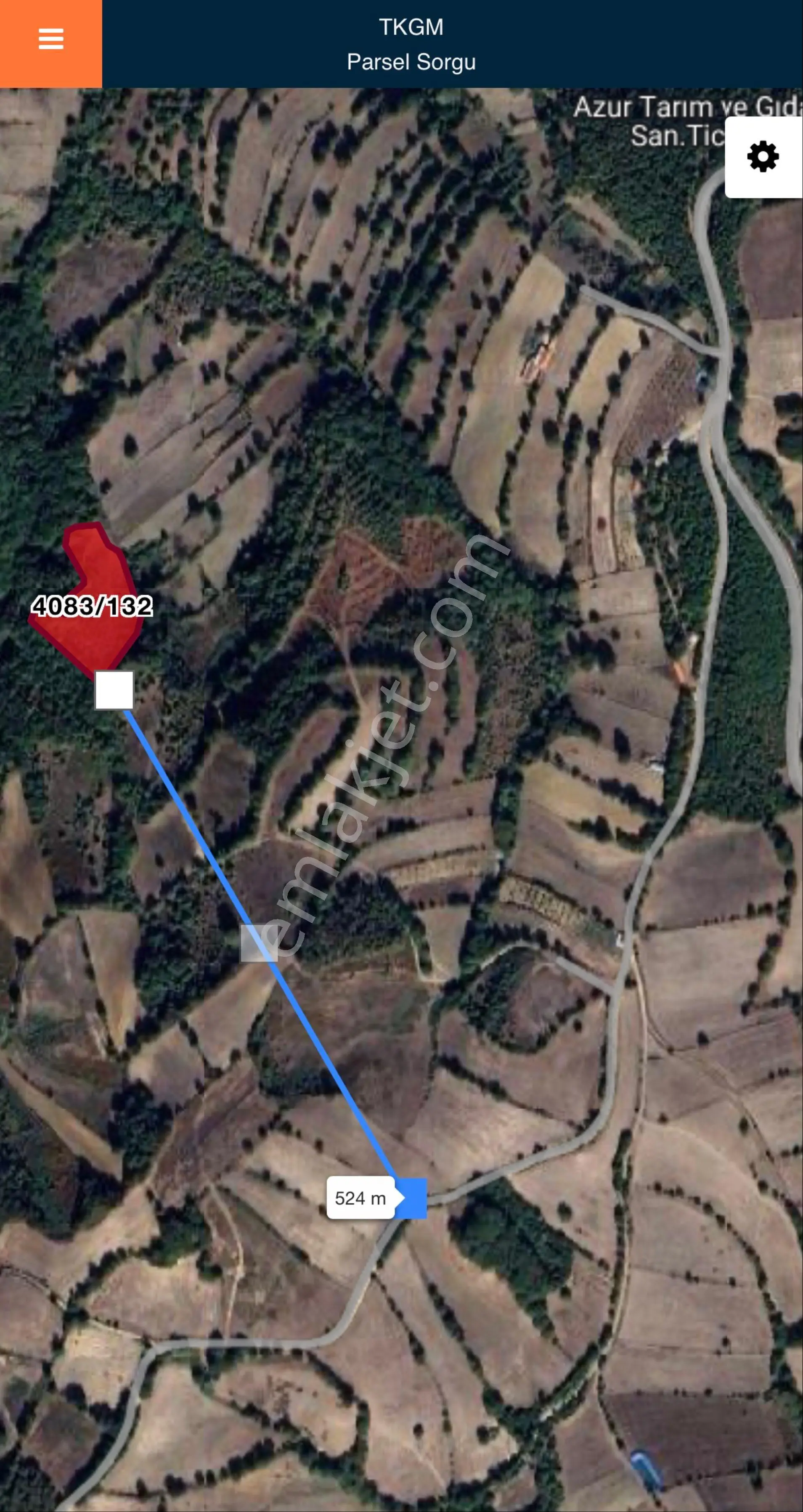 Balcity - Gönen Çobanhamidiye Köyünde 7.212 M2 Resmi Yola Cephe Tarla — fotoğraf 7