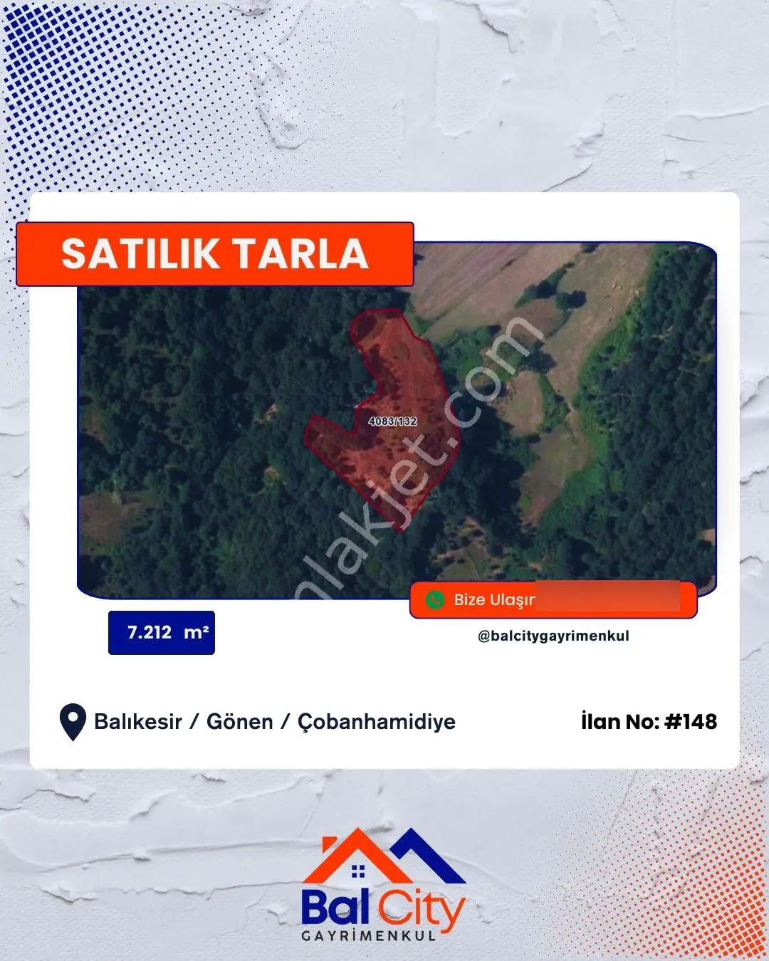Balcity - Gönen Çobanhamidiye Köyünde 7.212 M2 Resmi Yola Cephe Tarla — fotoğraf 14