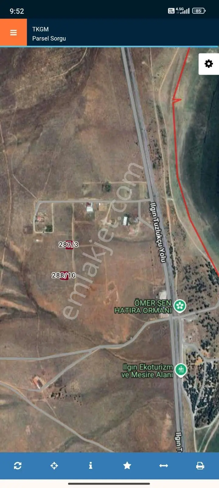 Ilgın Çavuşlu Göl De İmarlı Arsa — fotoğraf 2
