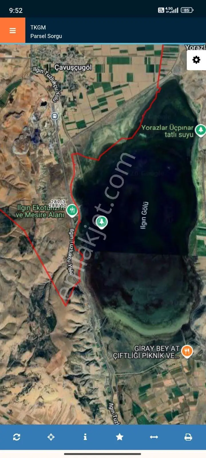 Ilgın Çavuşlu Göl De İmarlı Arsa — fotoğraf 5