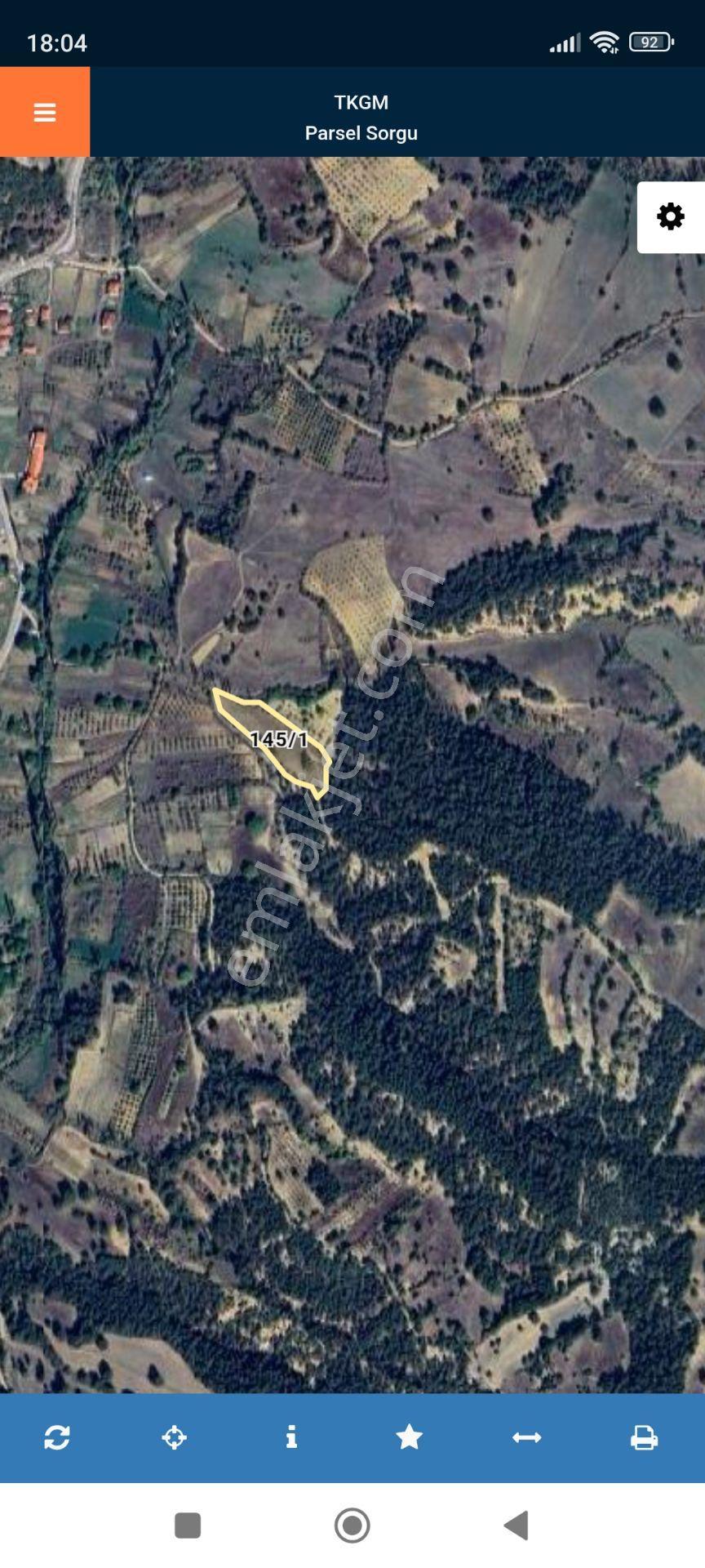 Kütahya Pazarlar Yakuplar Atatürk Mah Yolu Olan Köye Yakın 4712,m2-tarla — fotoğraf 8