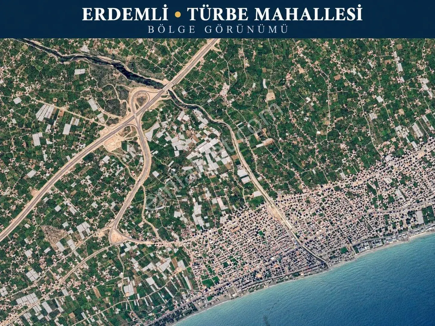 Erdemli Türbe'de Satılık 600m² Köşe Parsel Arsa — fotoğraf 4