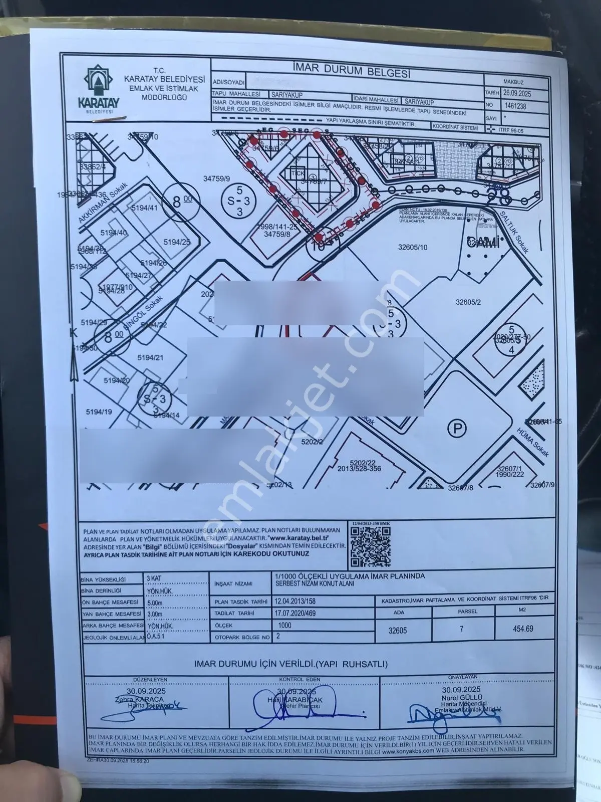Karatay Sarıyakup Mahallesi 8 Dairelik Kat İttifakı Kurulu Arsa — fotoğraf 21