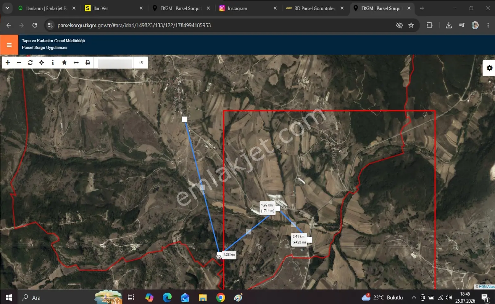 Kandıra Tatarahmet 2600 M2 Yatırımlık Acil Satılık Kelepir Arsa