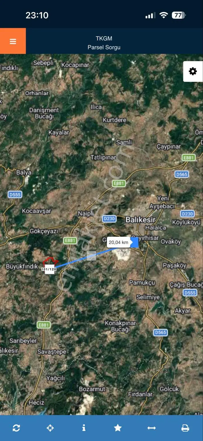 Balcity - Altıeylül | Kutludüğün Asfalt Yola Cephe 5.369 M² Yatırım Fırsatı — fotoğraf 6