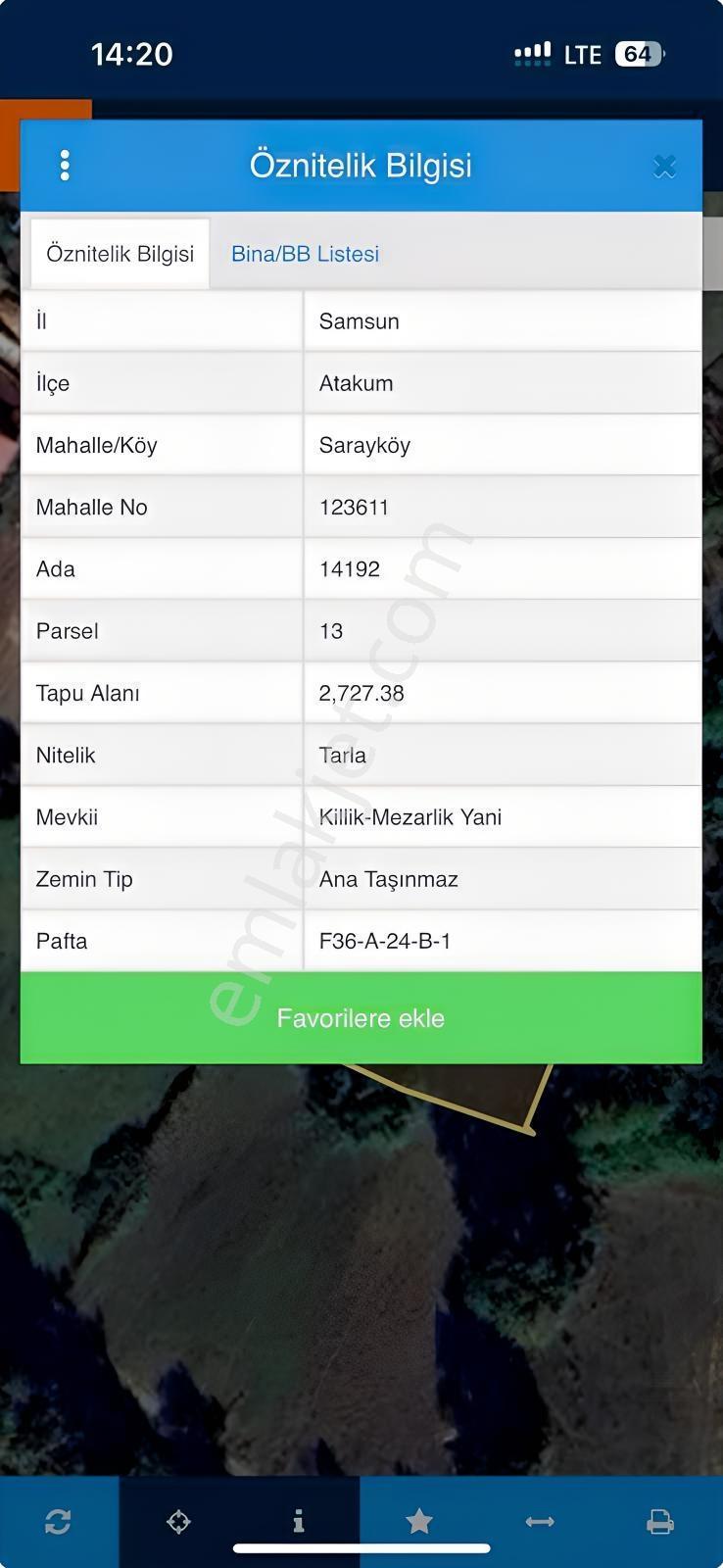 Can Emlak'tan Satılık 2.727 M² Arazi Denız Ve Doğa Manzaralı — fotoğraf 2
