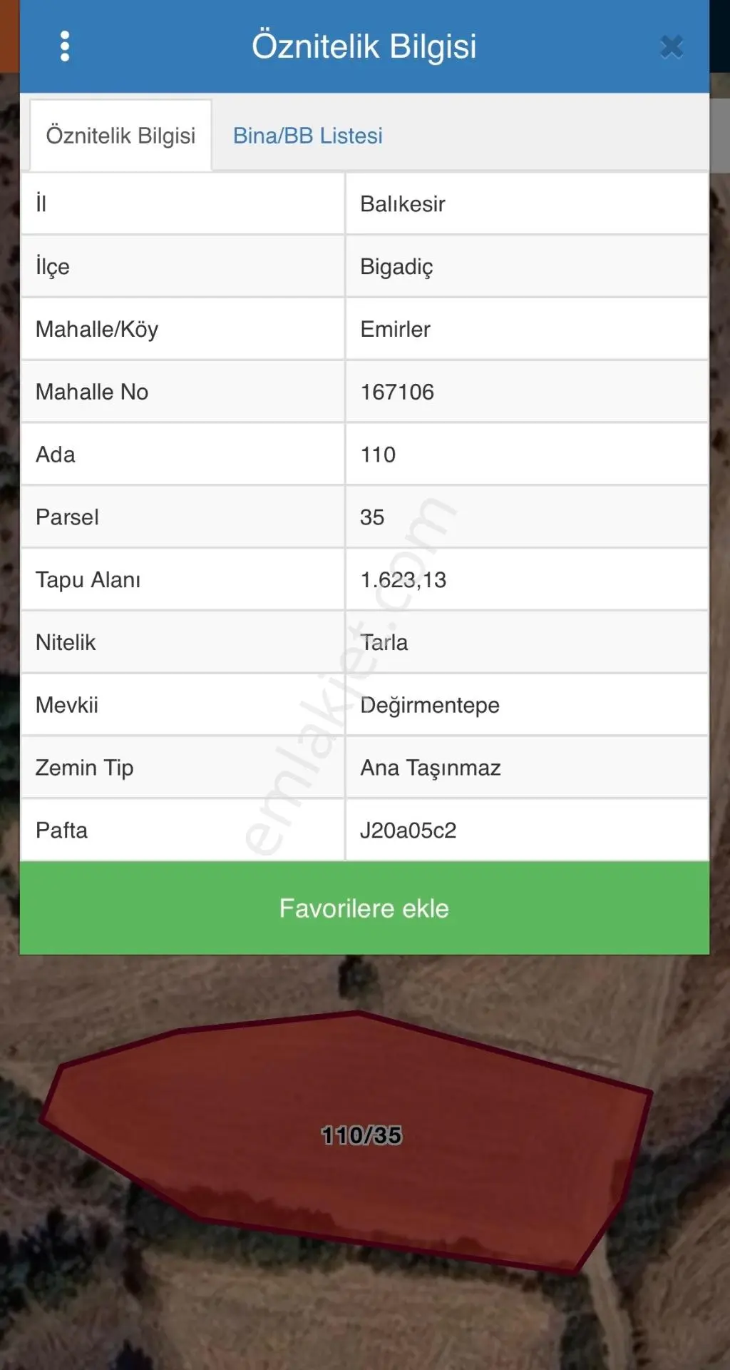 Balcity- Bigadiç Emirlerde 1.623 M2 Satılık Arazi — fotoğraf 5