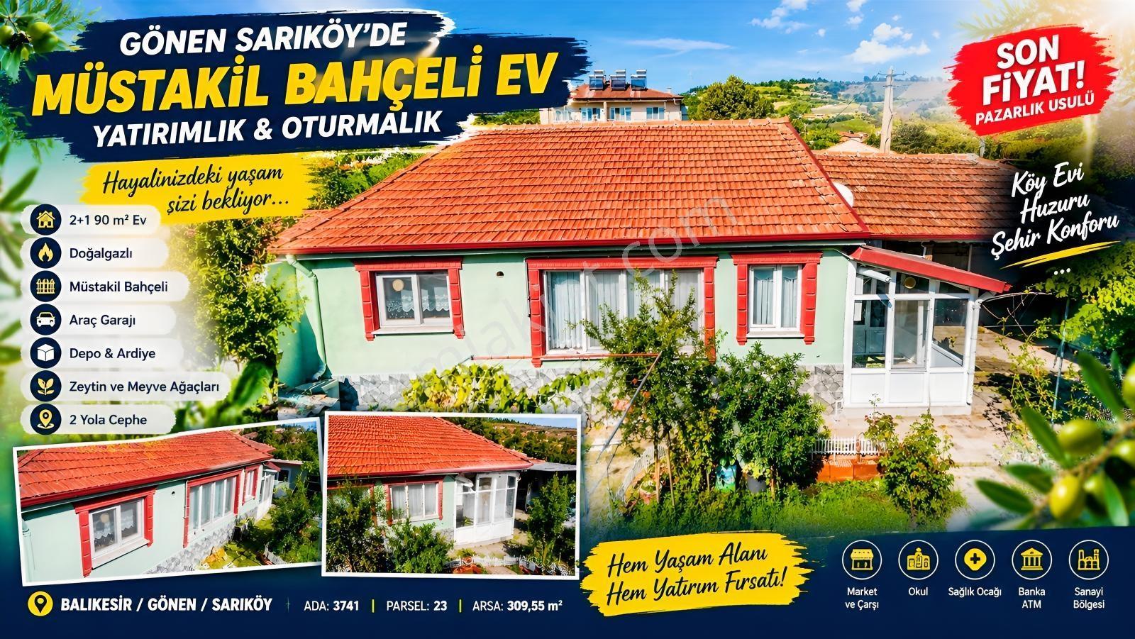 309 M² Bahçeli Müstakil Köy Evi Doğalgazlı 2 Yola Cephe Sarıköy — fotoğraf 6