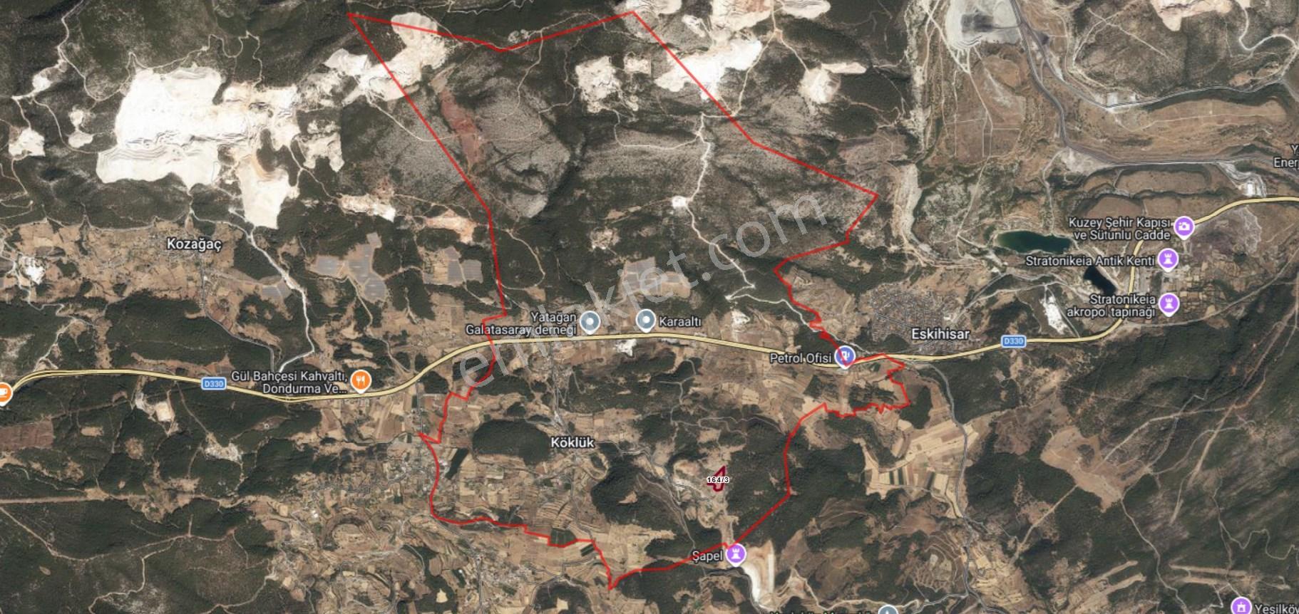 Dost’tan Yatağan Köklük’te Kendi Zeytinliğinizi Kurabileceğiniz 12.509 M² Tarla — fotoğraf 4