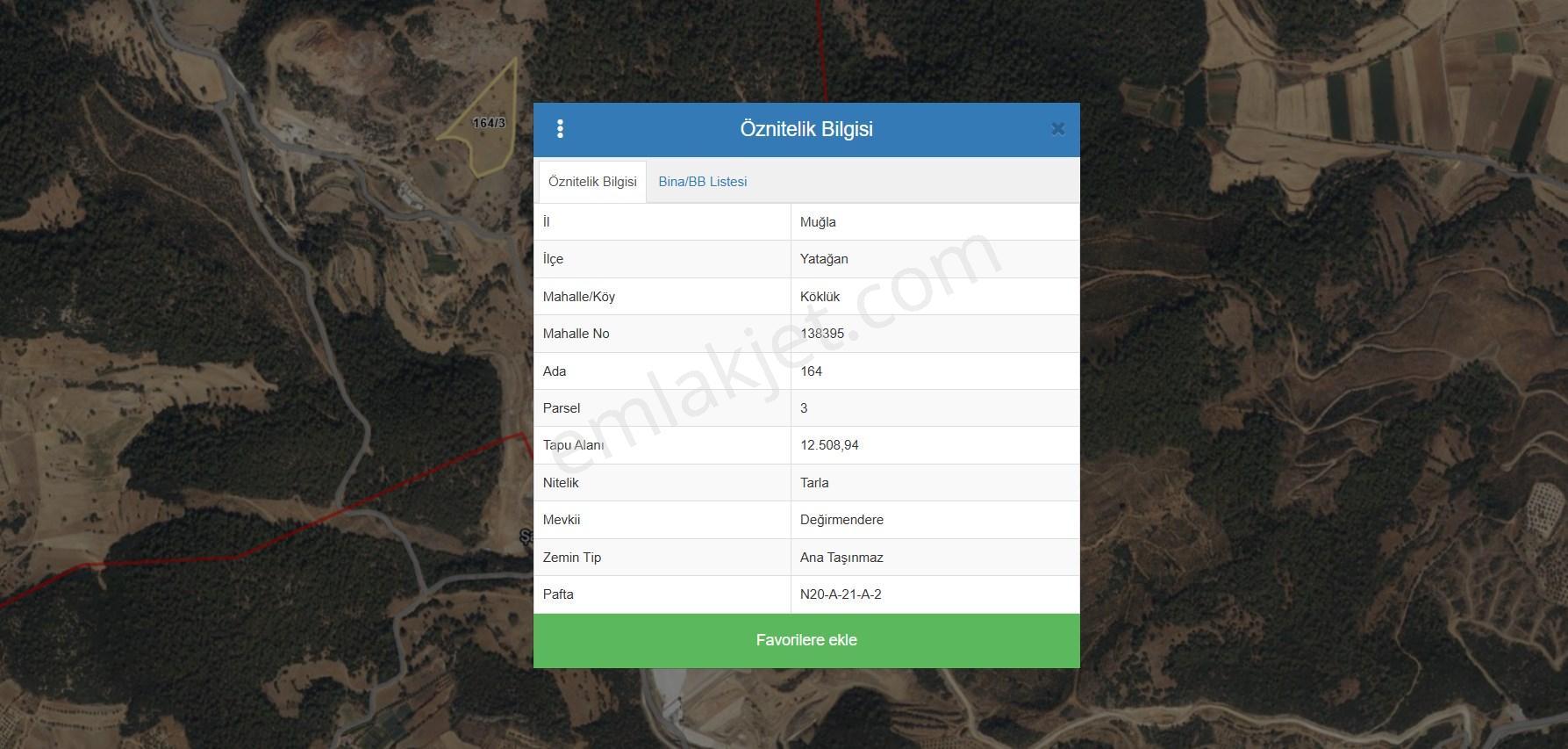 Dost’tan Yatağan Köklük’te Kendi Zeytinliğinizi Kurabileceğiniz 12.509 M² Tarla — fotoğraf 6