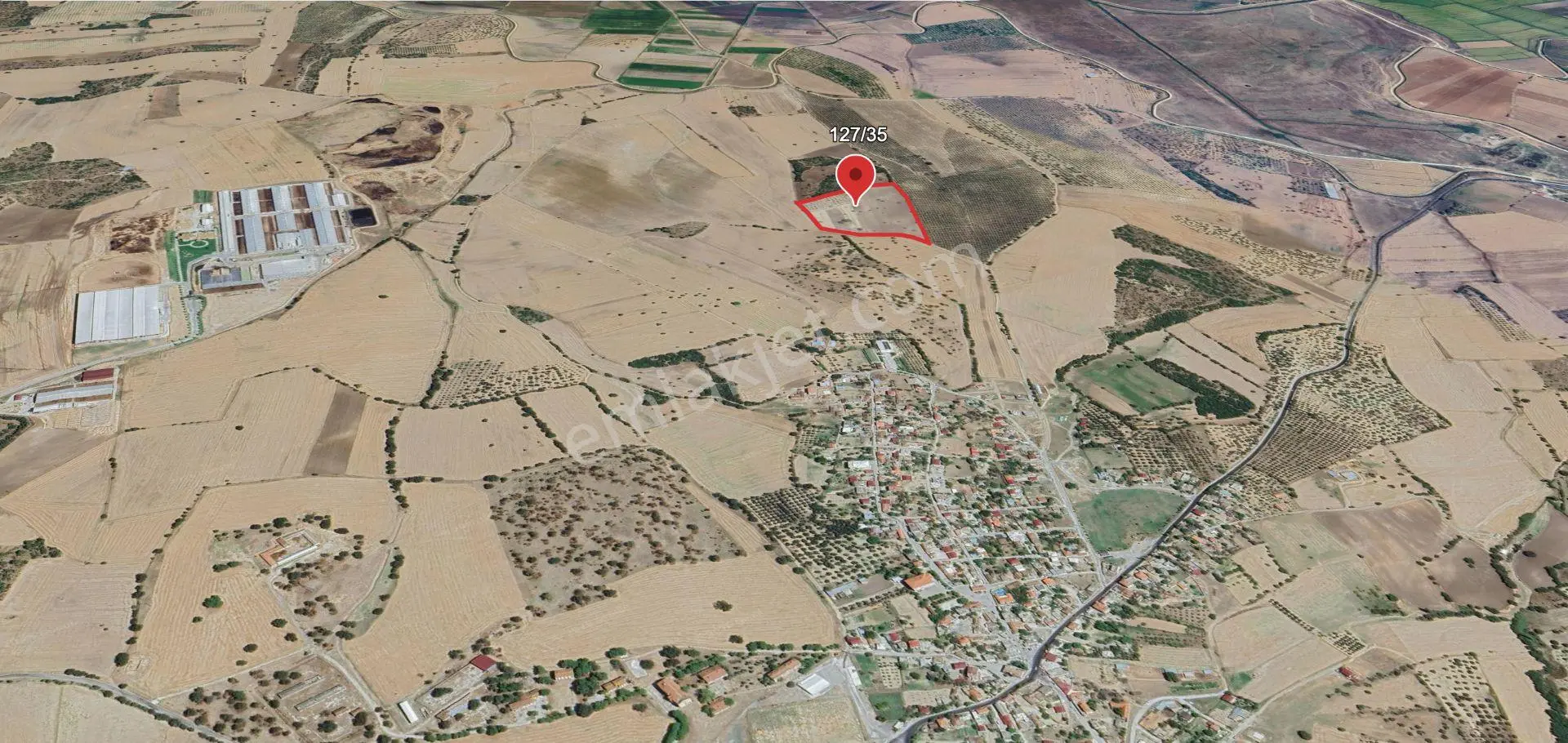 Çanakkale Ezine Üvecik Köyünde 41.547 M² Satılık Tarla — fotoğraf 4