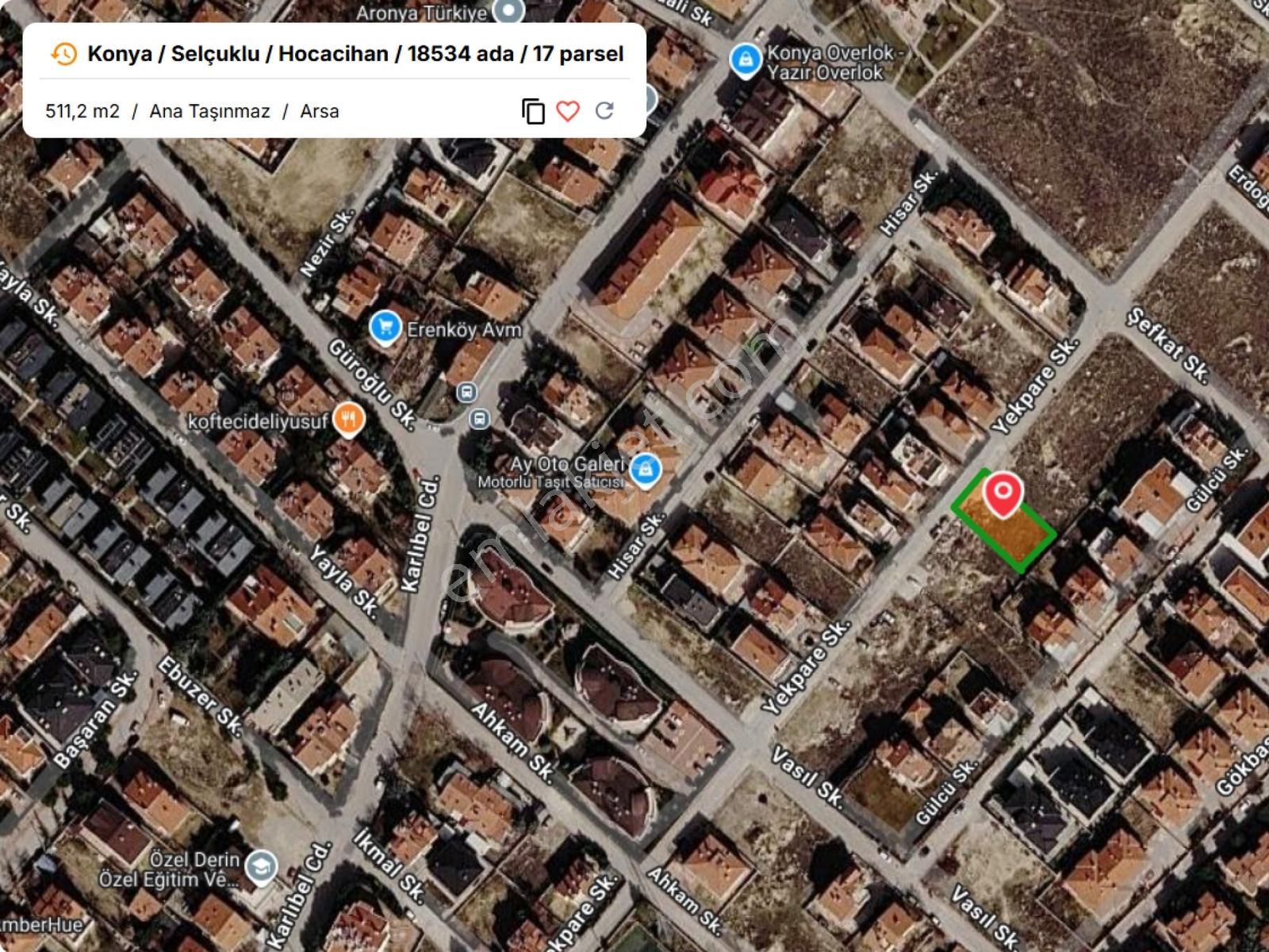 Selçuklu Mehmet Akifde Villa Projesine Uygun Satılık Fırsat Arsa — fotoğraf 17