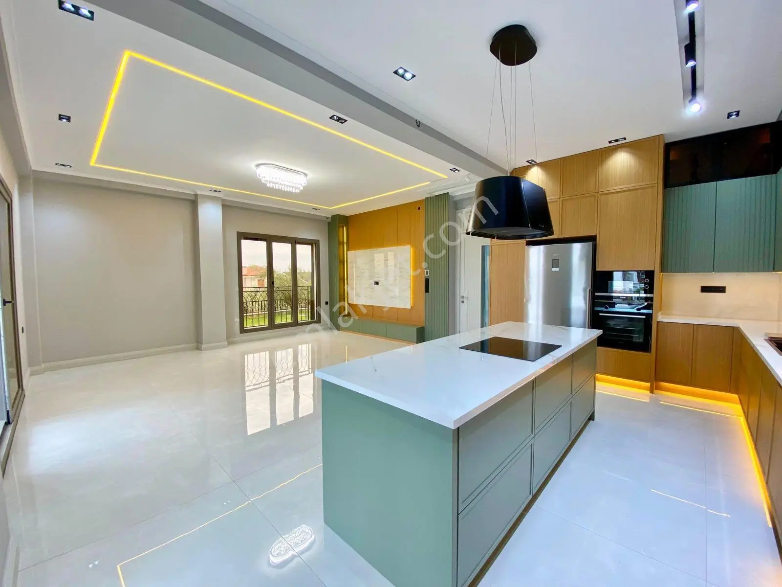꧁ay Emlaktan꧂narlıda 700m2 Arsa İçerisinde Deniz Manzaralı 4+1 Ultra Lüx Villa — fotoğraf 27