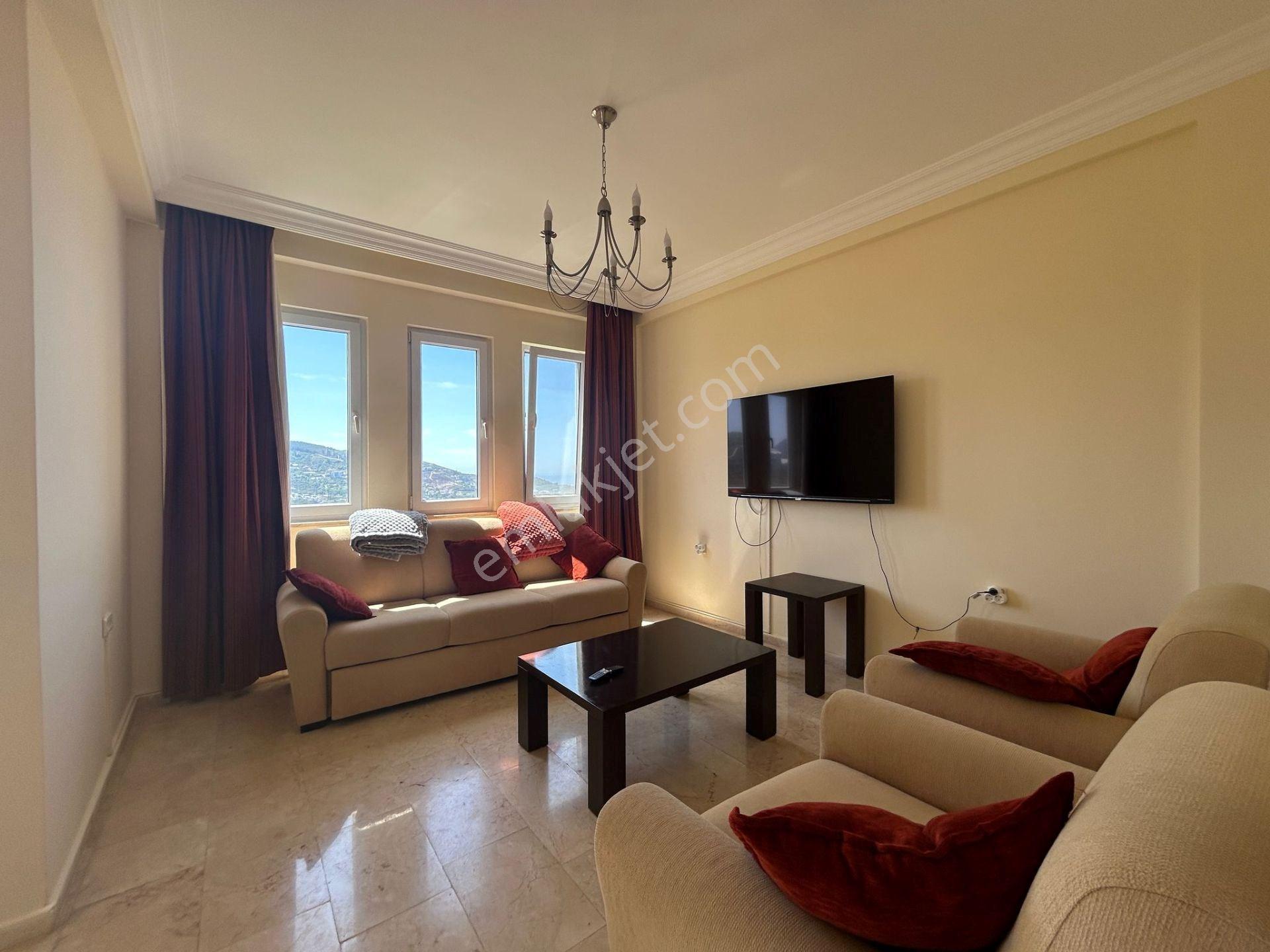 Alanya Kargıcak’ta Deniz Manzaralı Satılık 3+1 Bahçe Katı Daire — fotoğraf 5