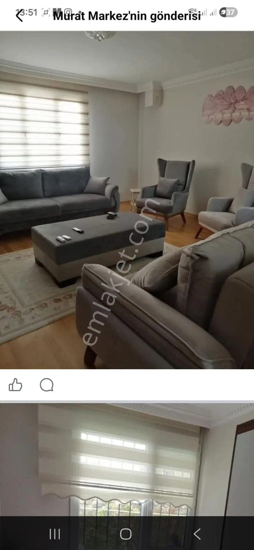 Kuşadası Merkezde 2+1 85m2 Kapalı Mutfak Full Eşyalı Satılık Daire — fotoğraf 2