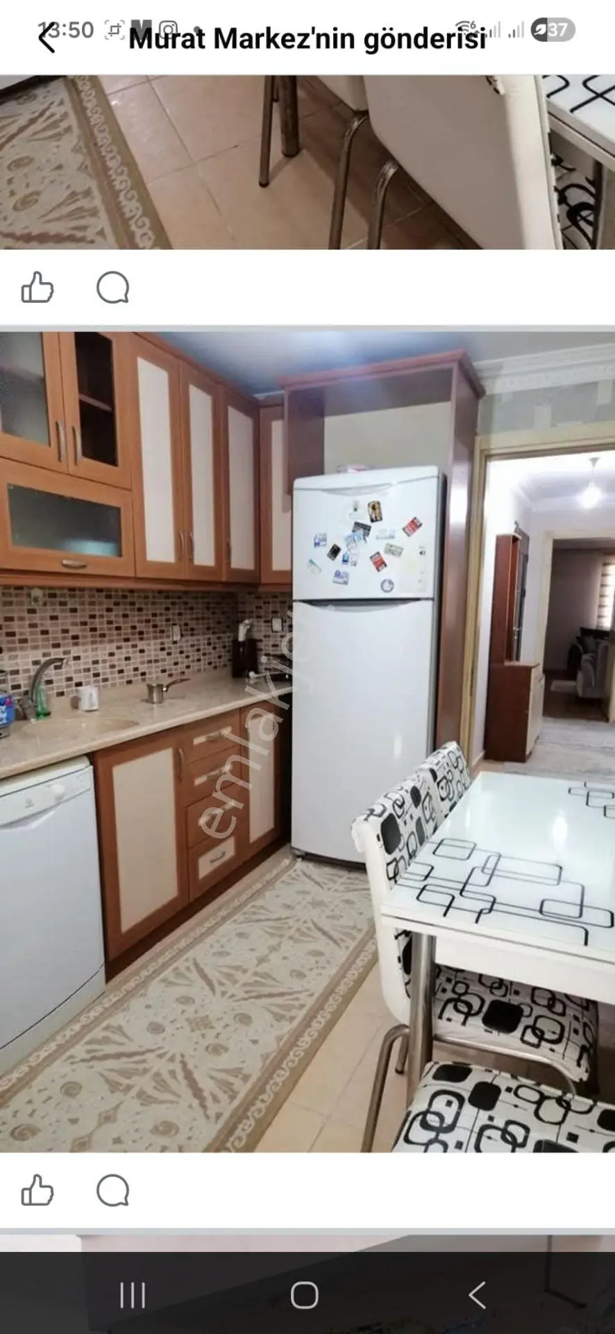 Kuşadası Merkezde 2+1 85m2 Kapalı Mutfak Full Eşyalı Satılık Daire — fotoğraf 8