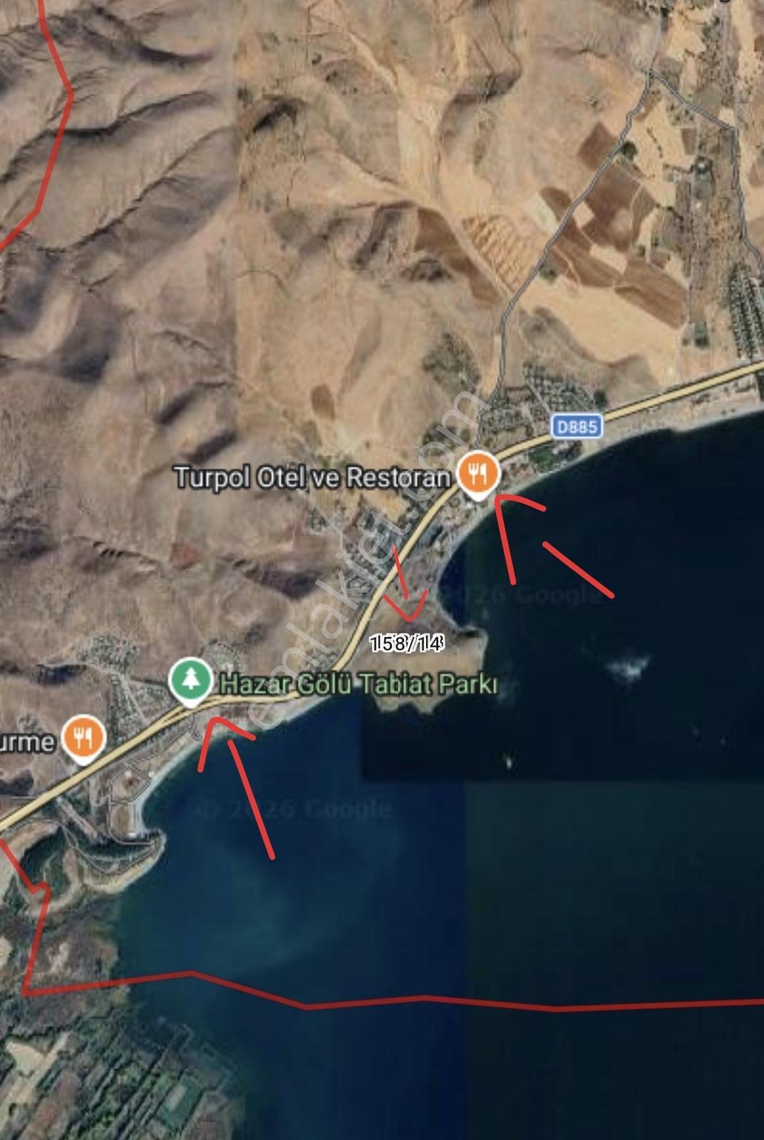 Diyarbakır Elazığ Yoluna 150m Yarım Suya Ada Konumunda Arsa — fotoğraf 3