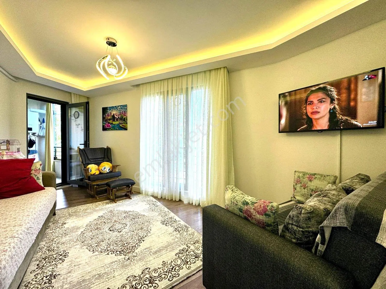 𝄞melodi'den Akçay Merkez'de Doğa Manzaralı Ayrı Mutfaklı Ön Cephe Ara Kat 1+1 Daire — fotoğraf 4
