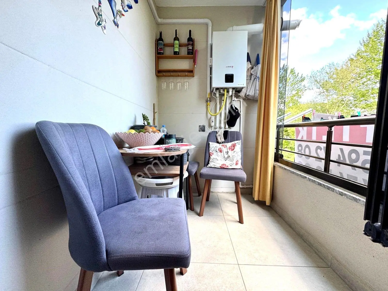 𝄞melodi'den Akçay Merkez'de Doğa Manzaralı Ayrı Mutfaklı Ön Cephe Ara Kat 1+1 Daire — fotoğraf 18