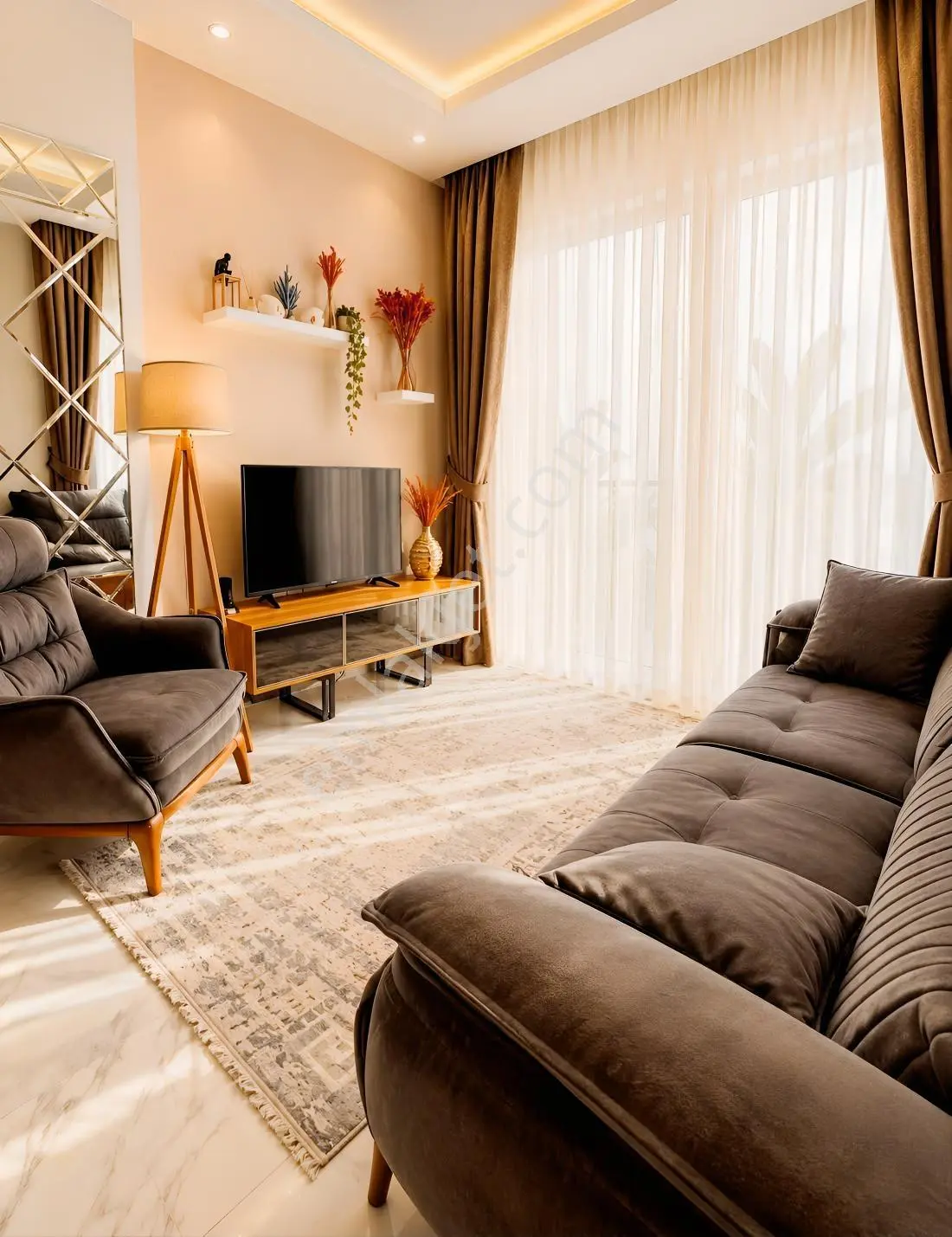 Alanya Kargıcak Mah. 1+1 Deniz Manzaralı Full Eşyalı Daire — fotoğraf 3