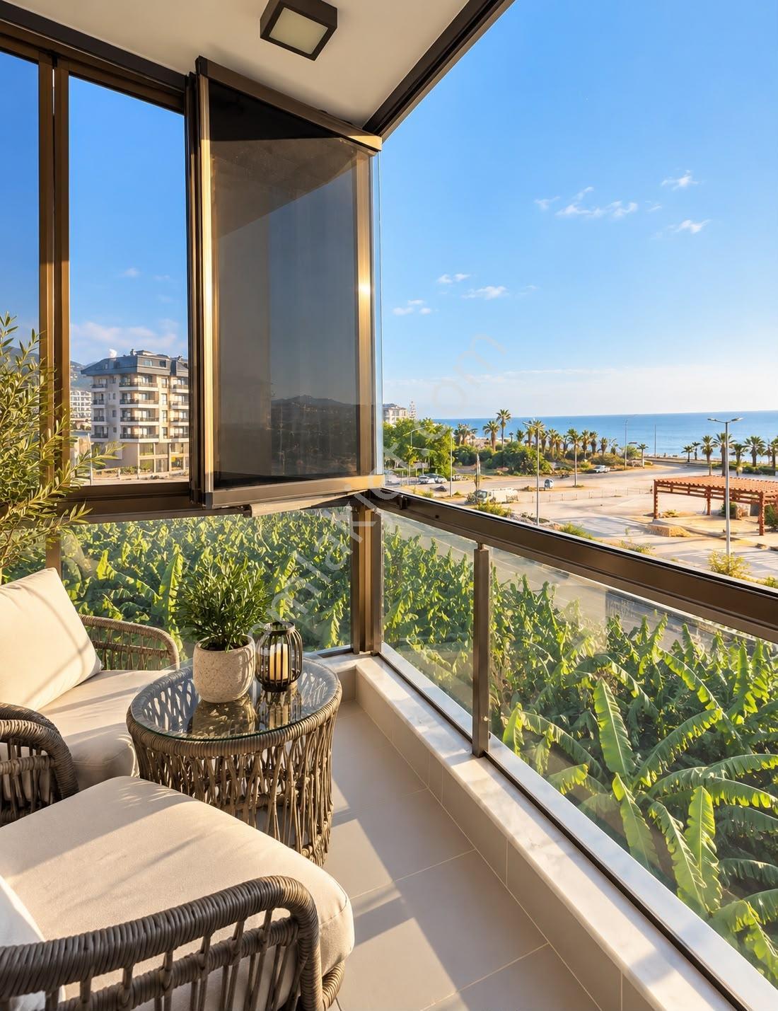 Alanya Kargıcak Mah. 1+1 Deniz Manzaralı Full Eşyalı Daire — fotoğraf 7