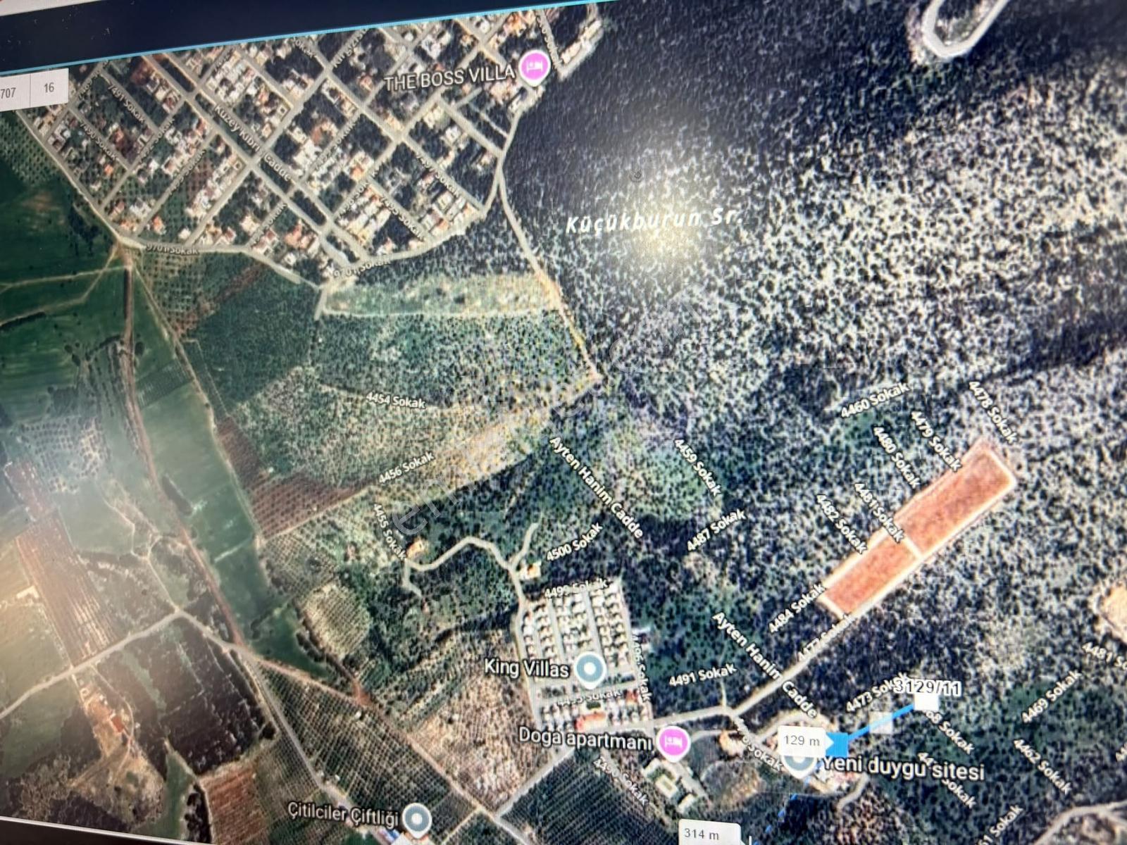 18 Didim Fevzipaşada 300 M² Villa İmarlı Deniz Manzaralı Arsa — fotoğraf 3