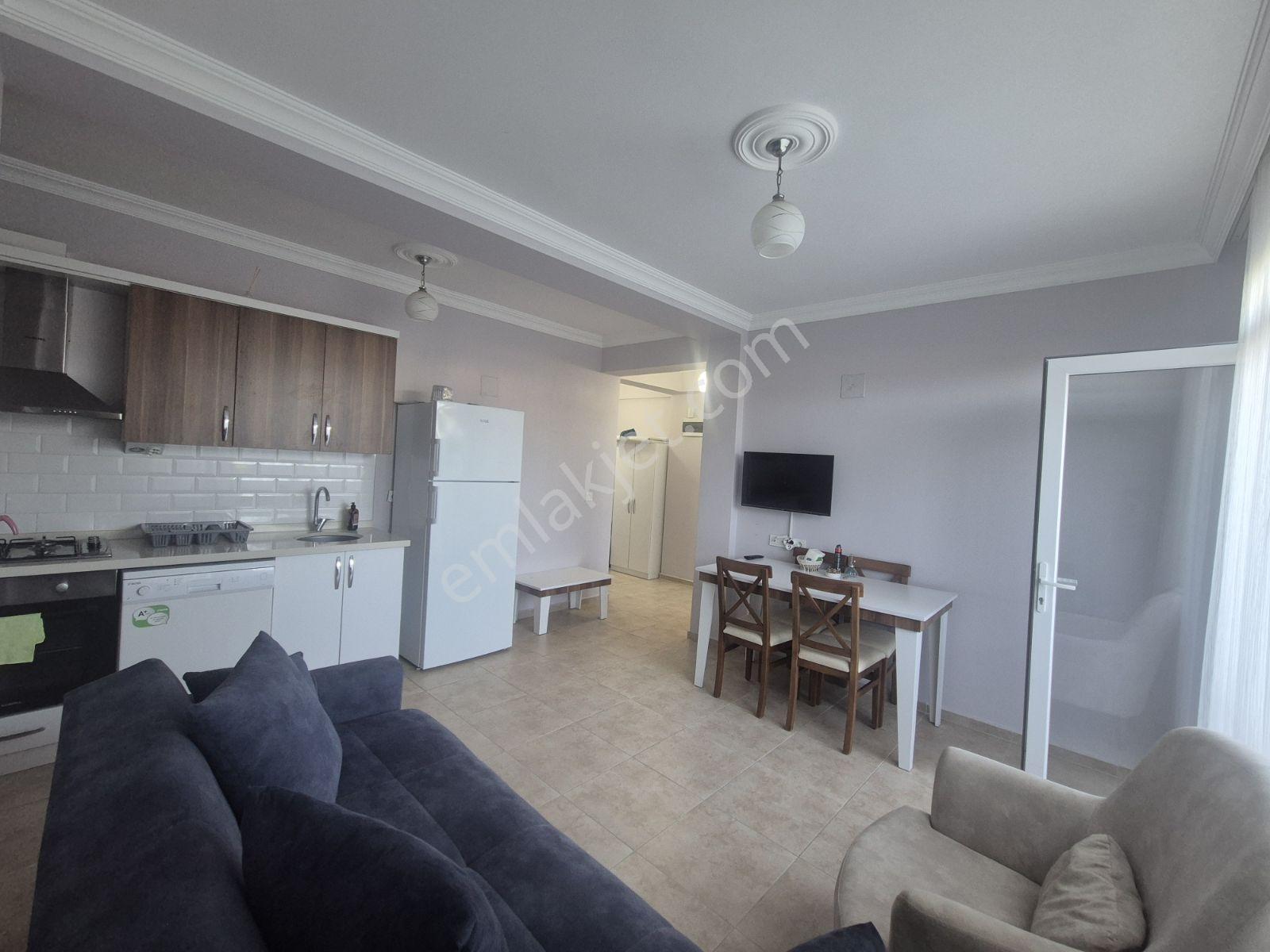 Rotam Emlaktan Dalaman Havuzlu Sitede Eşyalı Satılık 1+1 Daire — fotoğraf 14