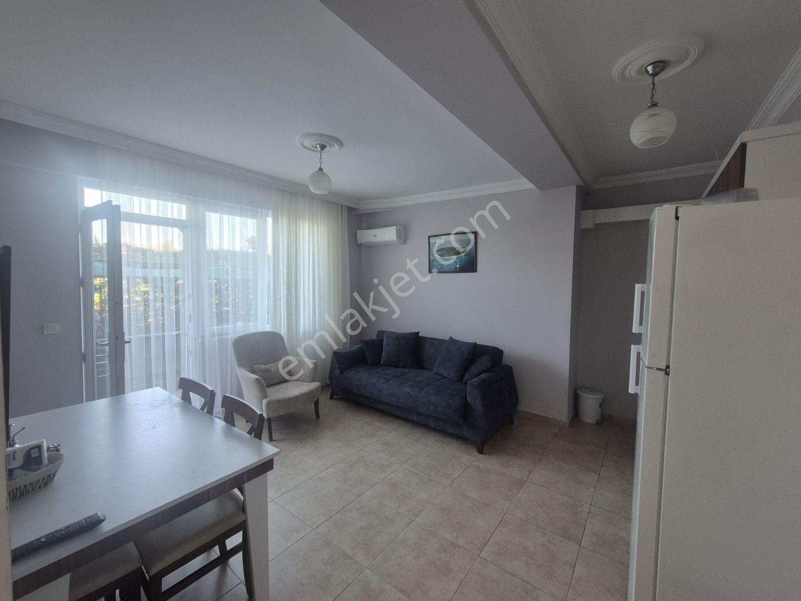 Rotam Emlaktan Dalaman Havuzlu Sitede Eşyalı Satılık 1+1 Daire — fotoğraf 16
