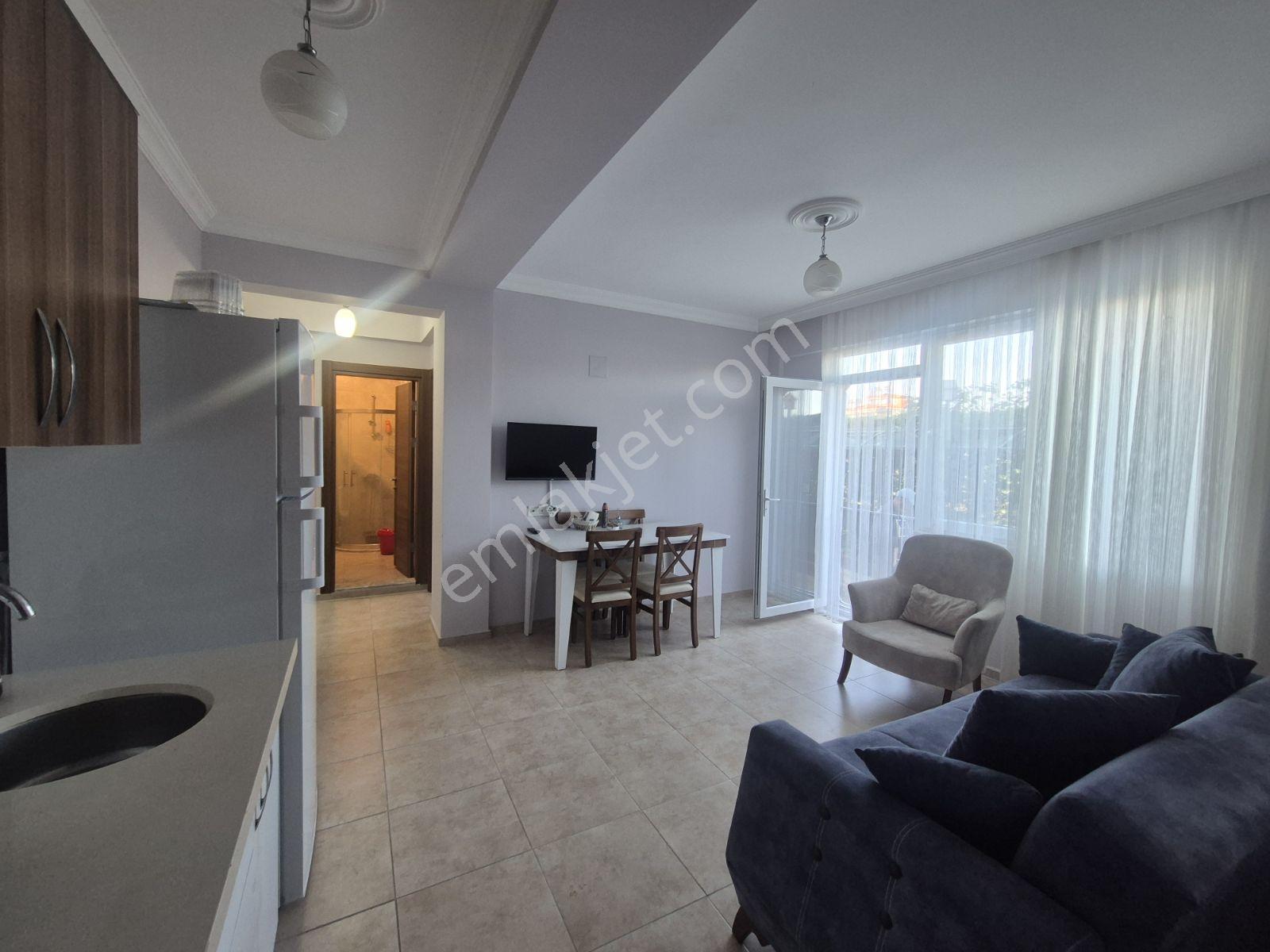 Rotam Emlaktan Dalaman Havuzlu Sitede Eşyalı Satılık 1+1 Daire — fotoğraf 19