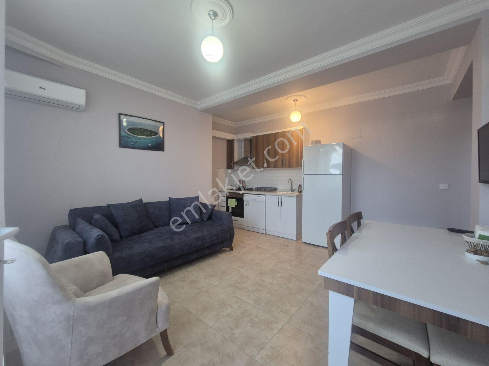 Rotam Emlaktan Dalaman Havuzlu Sitede Eşyalı Satılık 1+1 Daire — fotoğraf 20